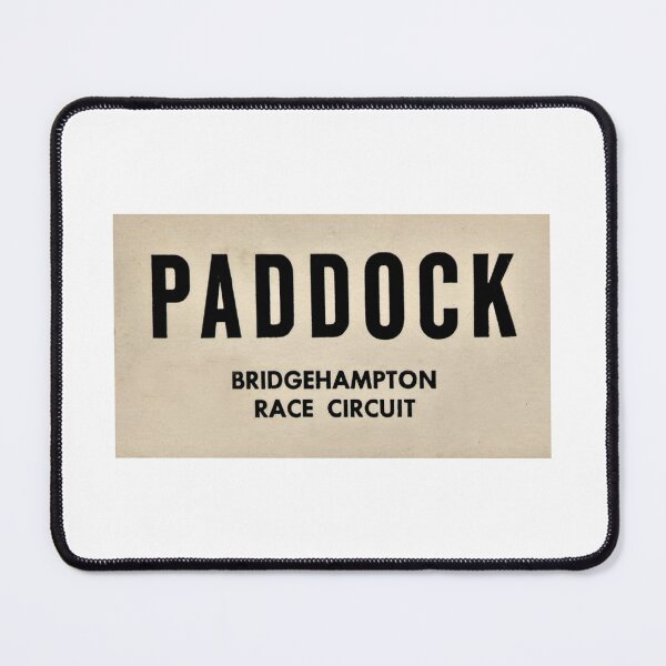 Item preview, Bridgehampton Race Circuit Paddock Pass windshield sticker designed and sold by retropetrol.