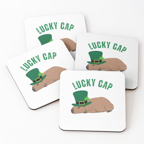 Item preview, Lucky Cap Cute St. Patrick's Day Capybara designed and sold by gillys.