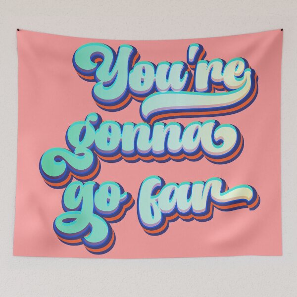 Item preview, You're gonna go far | Refreshing Gradient Lime Green designed and sold by Leo-Stride.