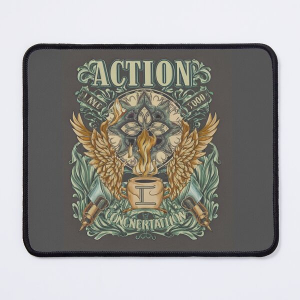 Item preview, Action, Concentration and Motivation, keynotes, life sentences. designed and sold by Ewa Stęplewska.