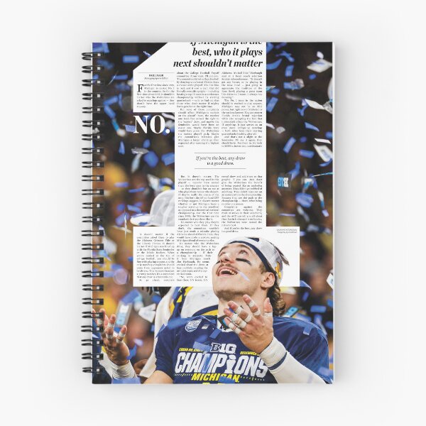 Item preview, The Michigan Daily Sports Monday 12/6/23 (Big Ten Championship) designed and sold by michigan-daily.