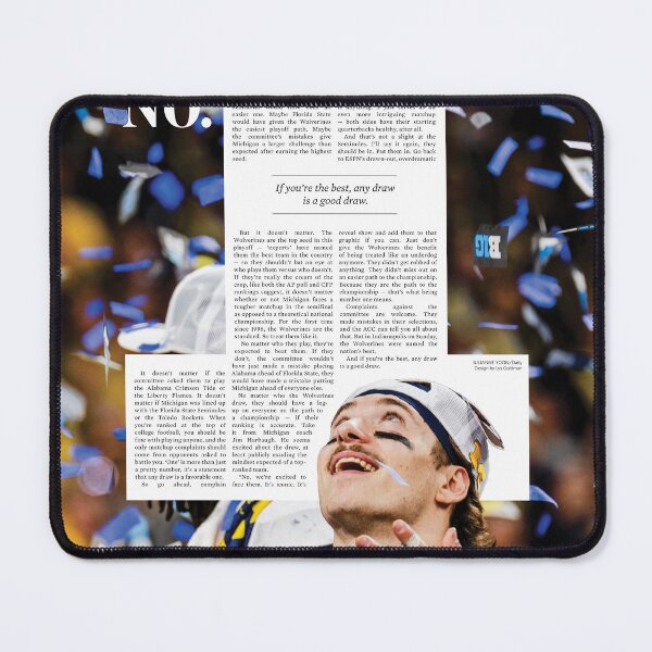 Item preview, The Michigan Daily Sports Monday 12/6/23 (Big Ten Championship) designed and sold by michigan-daily.