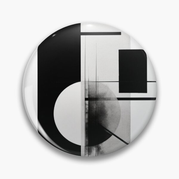 Item preview, Abstract and geometric in black and white designed and sold by ThisWayUpAr.