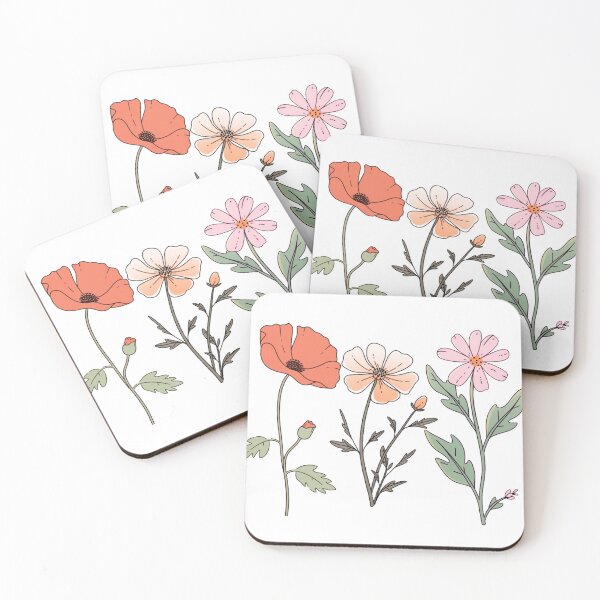 Item preview, 3 minimal flower designed and sold by Anndelight.