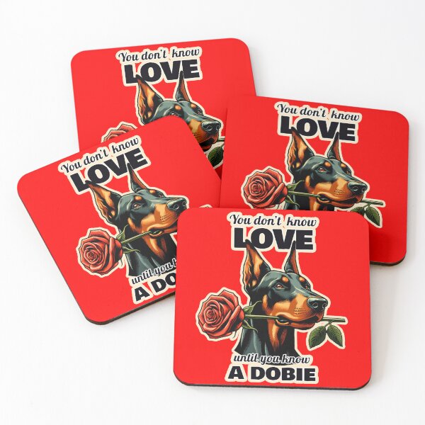 Item preview, Doberman Valentine's day designed and sold by ThisDress.