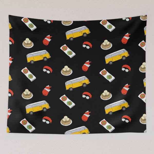 Item preview, Little miss sunshine collage pattern by Leni Nix designed and sold by burrotees.