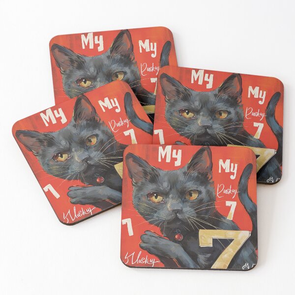 Item preview, My Lucky Cat Number 7 designed and sold by Ryslissa.