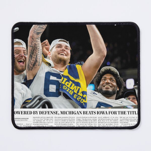 Item preview, The Michigan Daily Front Cover 12/6/23 (Big Ten Championship) designed and sold by michigan-daily.