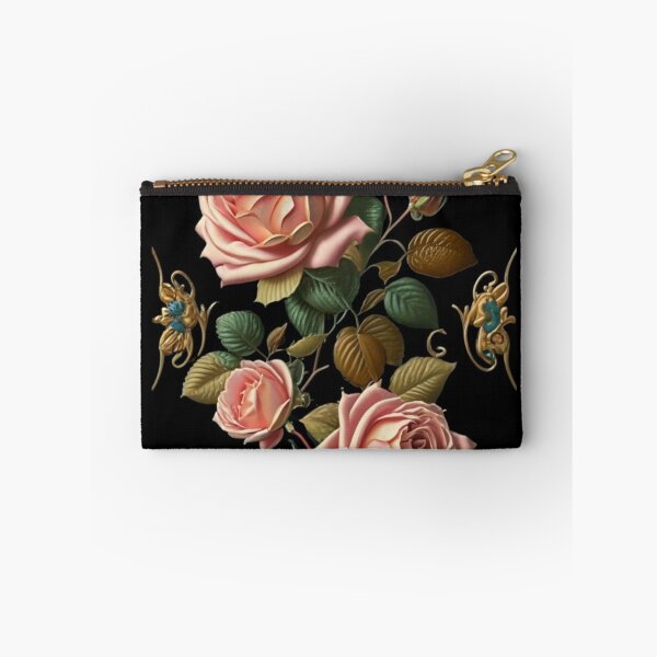 Item preview, Elegant Pink Roses, Black Baroque designed and sold by Cr320.