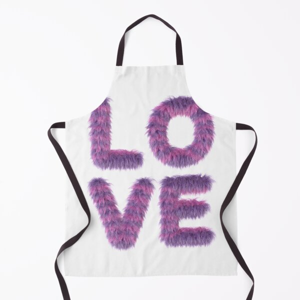 Item preview, Purple 3d Valentines Fur Textured Love Letters designed and sold by Kimheawon.