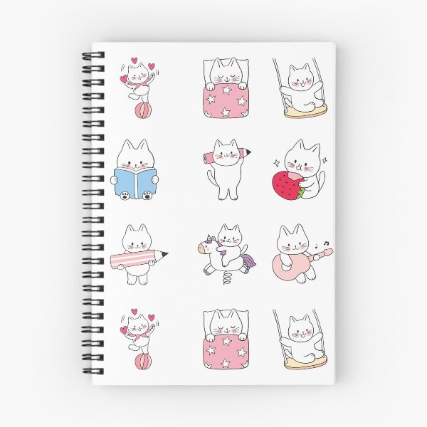 Item preview, funny kitten on a day of his life designed and sold by huape.