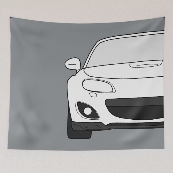 Item preview, Mazda Miata MX5 NC facelift white designed and sold by EdimDesign.