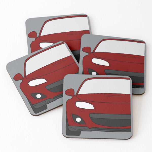 Item preview, Mazda Miata MX5 NC facelift bordeaux designed and sold by EdimDesign.