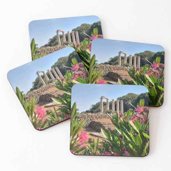 Item preview, Greek temple flowers designed and sold by ARCHMNML.