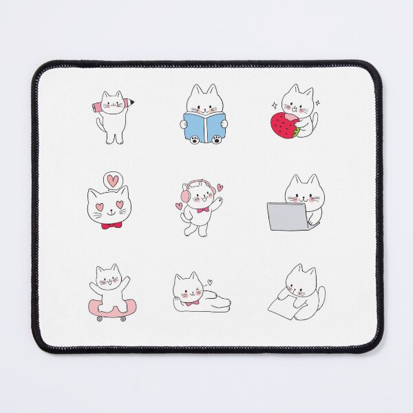 Item preview, funny kitten on a day of his life designed and sold by huape.