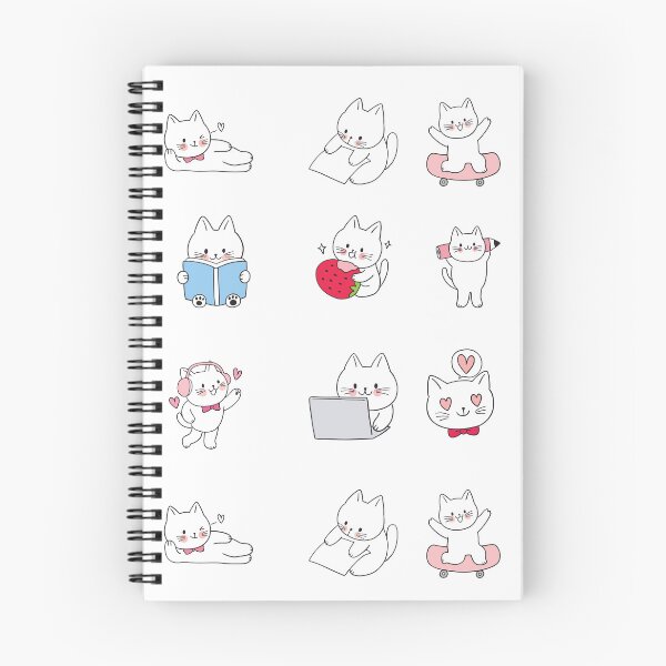 Item preview, funny kitten on a day of his life designed and sold by huape.