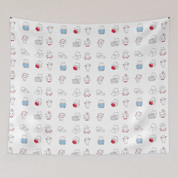 Item preview, funny kitten on a day of his life designed and sold by huape.