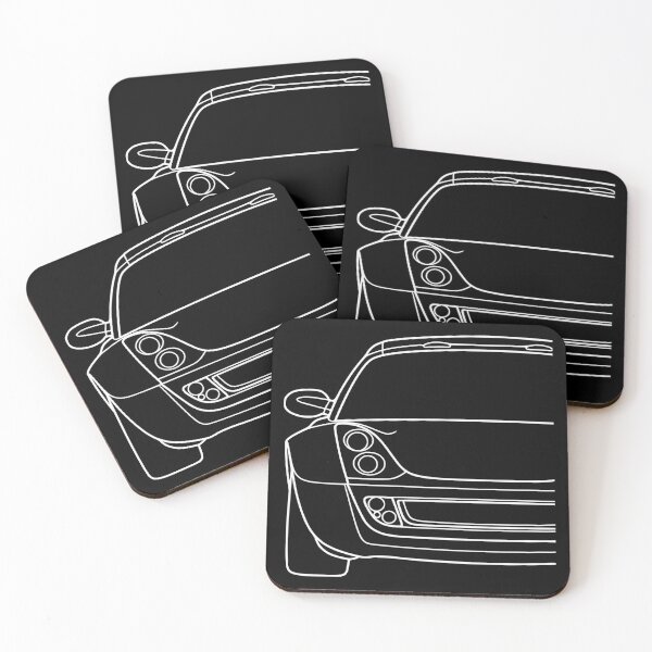 Item preview, Smart Roadster 2003-2007 white lined art designed and sold by EdimDesign.