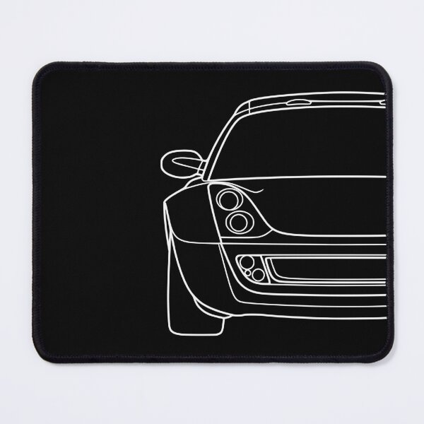 Item preview, Smart Roadster 2003-2007 white lined art designed and sold by EdimDesign.