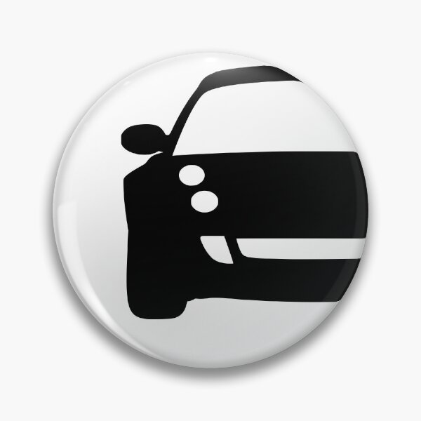 Item preview, Smart Roadster 2003-2007 black silhouette art designed and sold by EdimDesign.