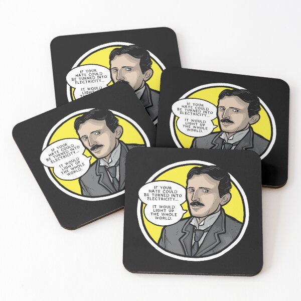 Item preview, Nikola Tesla designed and sold by BaddestShirt.