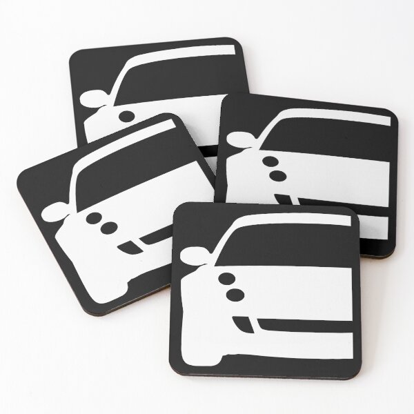 Item preview, Smart Roadster 2003-2007 white silhouette art designed and sold by EdimDesign.