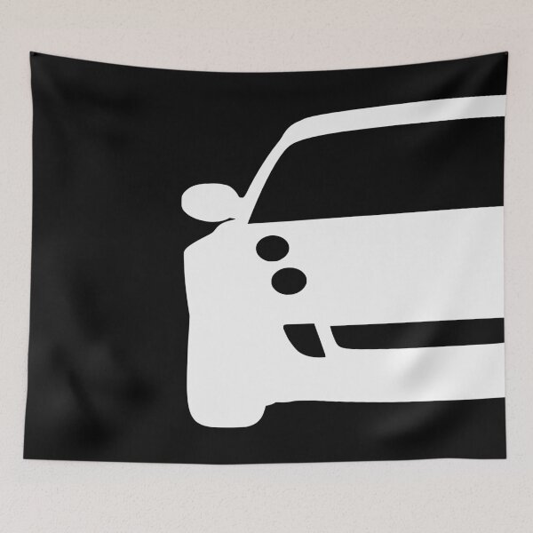 Item preview, Smart Roadster 2003-2007 white silhouette art designed and sold by EdimDesign.