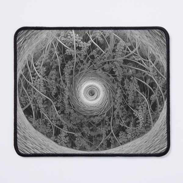 Item preview, green planet tunnel in the forest black and white retro urban style designed and sold by Carlos Gudino.