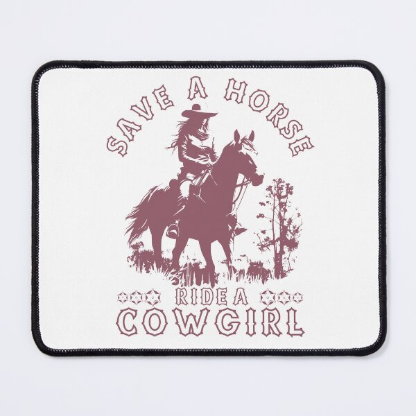 Item preview, Save a Horse Ride a Cowgirl designed and sold by BelkaMed.
