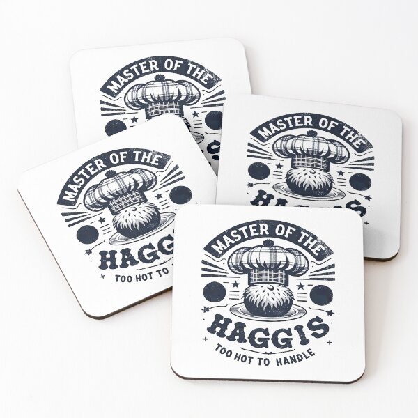 Item preview, Master of haggis : Haggis too hot to handle Design - Scottish Foodie Design Scottish Haggis Fun Gift designed and sold by MAPDDesigns.