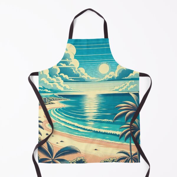 Artikelvorschau, Serenity Shoreline: Retro-Strandtag entworfen und verkauft von templeofatro.