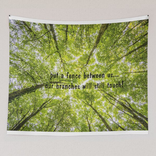 Item preview, Put a fence between us... our branches will still touch! designed and sold by SomeGuyLou.