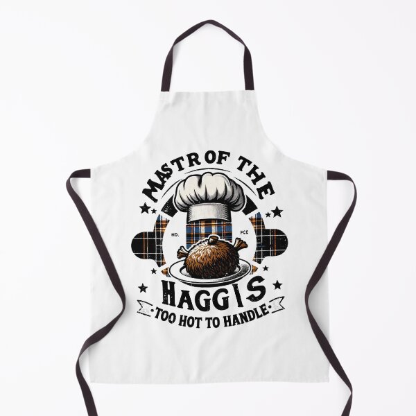 Item preview, Master of haggis : Haggis too hot to handle Design - Scottish Foodie Design Scottish Haggis Fun Gift designed and sold by MAPDDesigns.