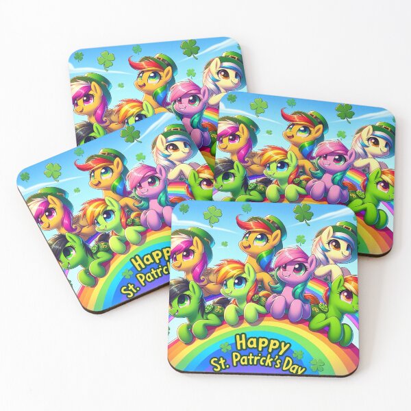 Item preview, My little pony happy St Patrick’s day designed and sold by ClumsyClouds.