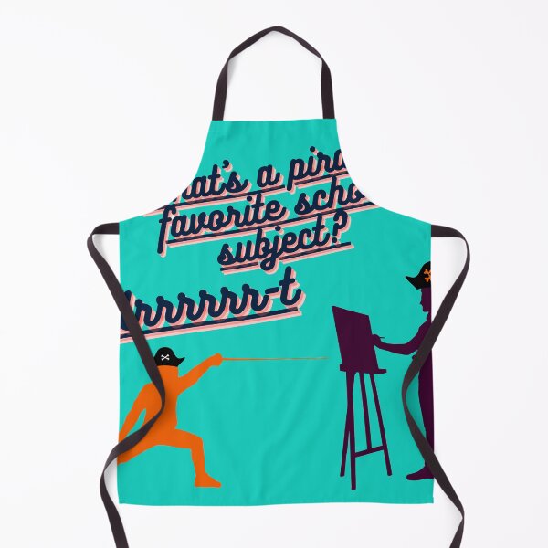 Item preview, What's a pirate's favorite school subject?  Answer: Arrrrrr-t designed and sold by FELTOLTVE.