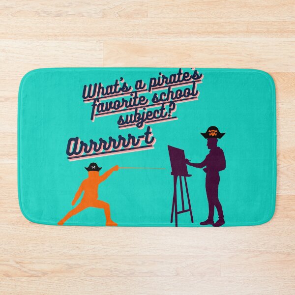Item preview, What's a pirate's favorite school subject?  Answer: Arrrrrr-t designed and sold by FELTOLTVE.