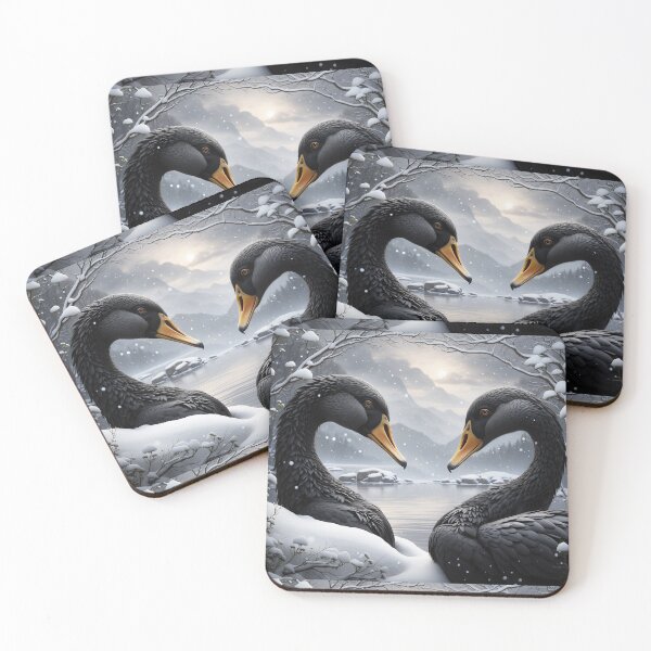 Item preview, Winter's Embrace: A Black Swan Serenade designed and sold by AmazingLab.