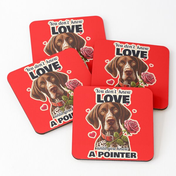 Item preview, German Shorthaired Pointer Valentine's day designed and sold by ThisDress.