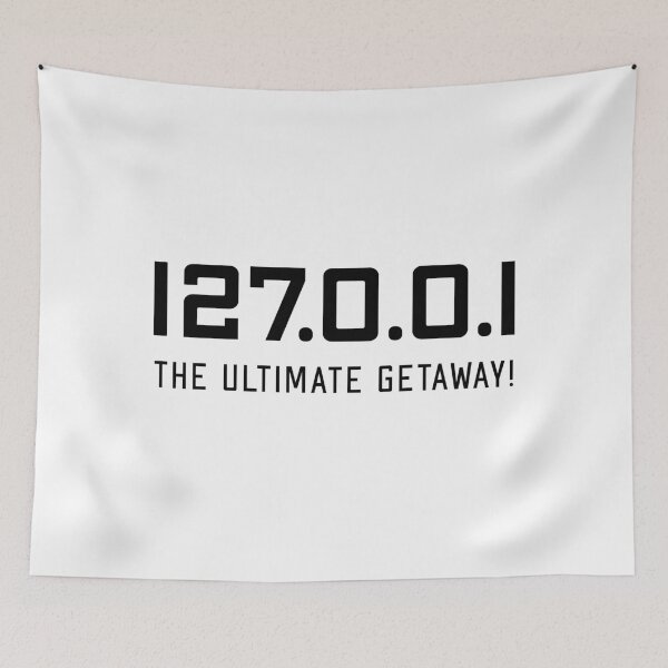 Item preview, 127.0.0.1 - the ultimate getaway! designed and sold by sparrowski.