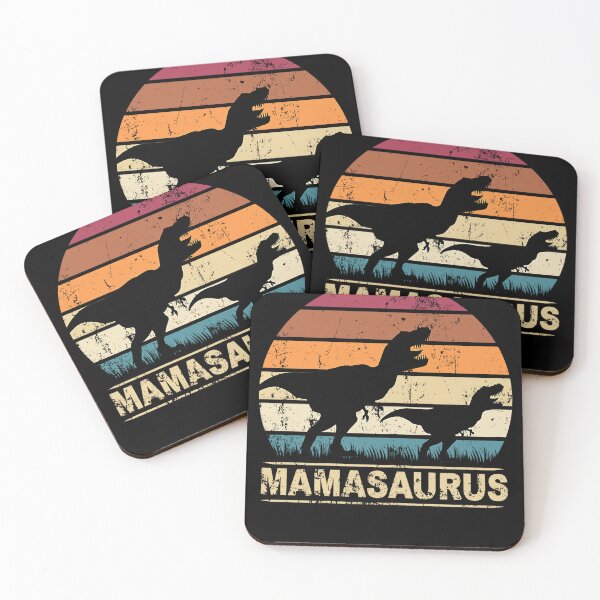 Item preview, Mamasaurus Dinosaurus Mama Dino Sunset - T-rex Dinosaur designed and sold by SpeedyPrints.