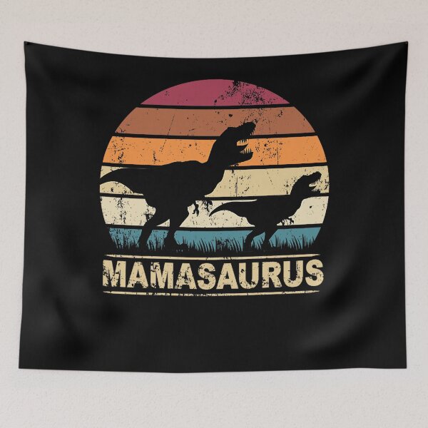 Item preview, Mamasaurus Dinosaurus Mama Dino Sunset - T-rex Dinosaur designed and sold by SpeedyPrints.