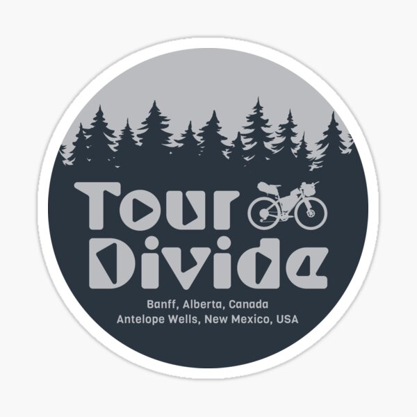 Item preview, Tour Divide patch designed and sold by mejohnny.