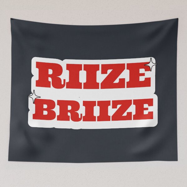 Item preview, RIIZE BRIIZE fandom name typography kpop | Morcaworks designed and sold by Morcawork.