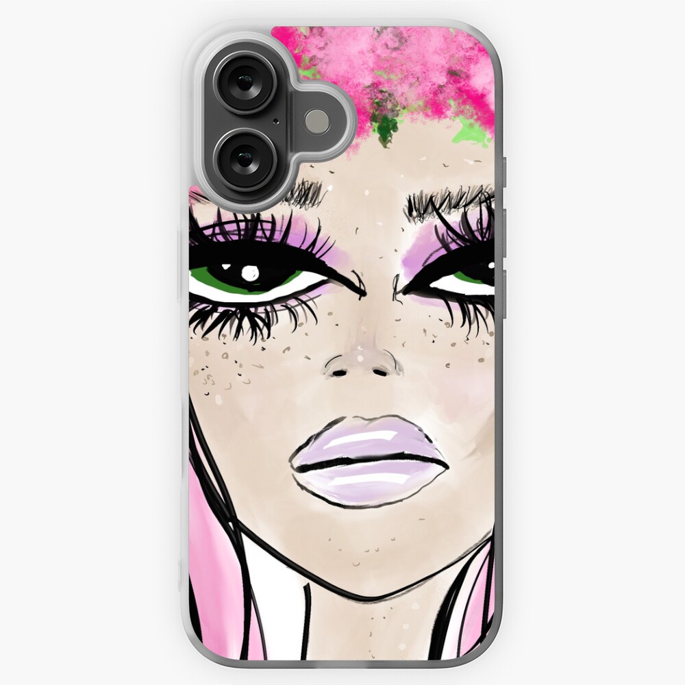 Item preview, iPhone Soft Case designed and sold by HausofDolls.