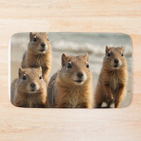 Item preview, Ground squirrels play on the beach designed and sold by Proren.