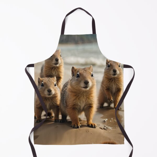 Item preview, Ground squirrels play on the beach designed and sold by Proren.