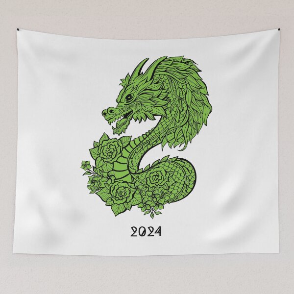 Item preview, Dragon Lunar New Year designed and sold by MarElfArtelier.