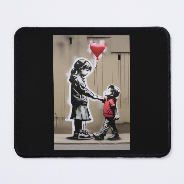 Item preview, Banksy style Urban Street Art Child Love designed and sold by Gianyyu.