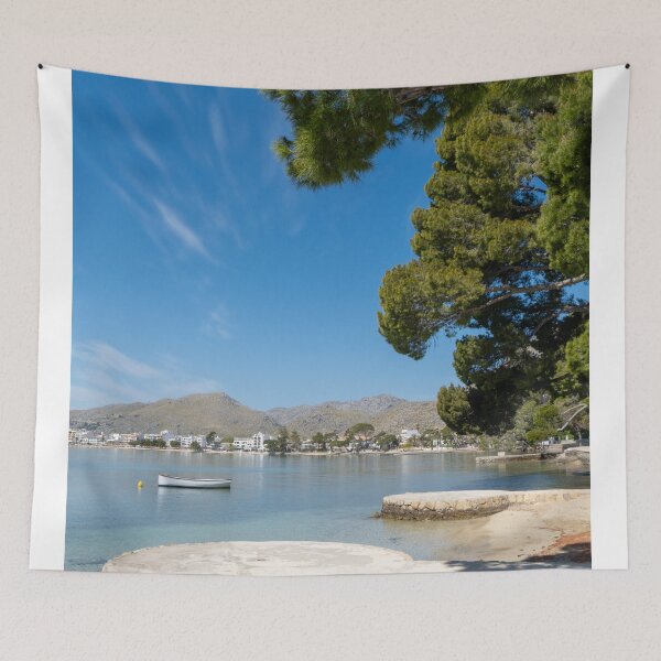 Item preview, Puerto Pollensa Pine Walk Mallorca designed and sold by GG WALL ART.