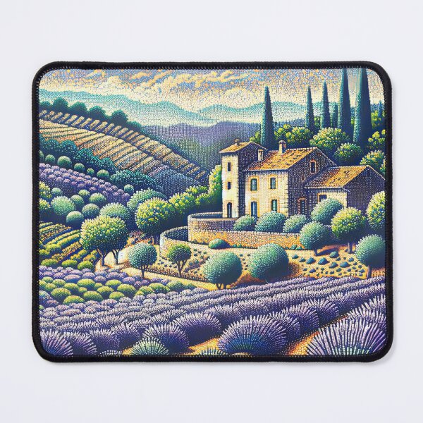Item preview, Pointillist Dream - Vibrant Provence designed and sold by EtherealEchoes.